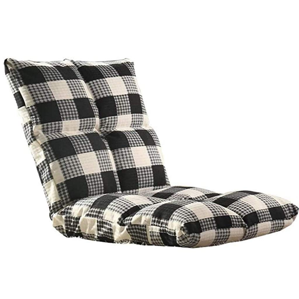 NA WSZJJ Single Lazy Sofa - Foldable Floor Sofa Chair with Backrest for Bedroom, Balcony & Bay Window | Multi-Functional Lounger for Relaxing, Reading & Napping