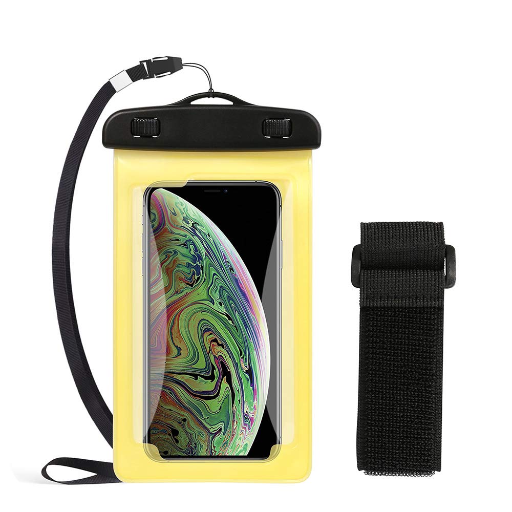 Waterproof Clear Phone Armband for iPhone SE 2020, X, 11 Pro & Google Pixel - Swimming, Running, Gym Workout & Outdoor Sports Accessory