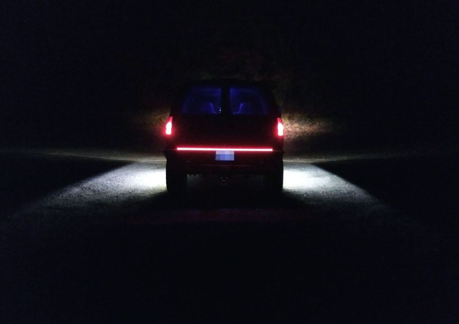 40-63 SMD Flexible LED Running Board & Side Step Lighting Kit for Ford GMC Trucks - Waterproof Underglow Lights for Off-Road, Night Driving & Vehicle Customization
