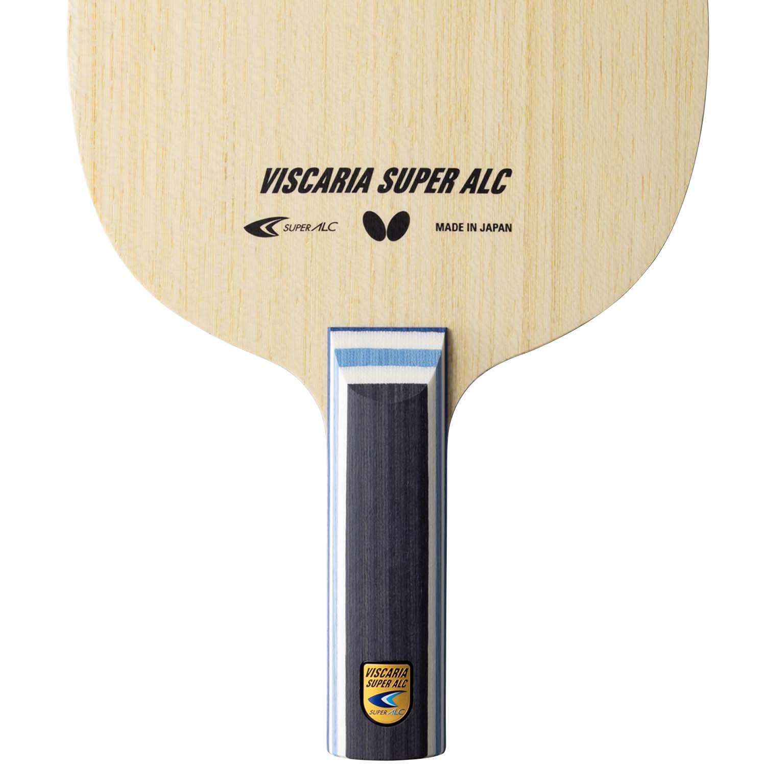 Butterfly Viscaria Super ALC Table Tennis Racket - Professional Arylate Carbon Fiber Blade for Competitive Play - FL & ST Shakehand Handle Options - Japanese-Made Premium Ping Pong Paddle - Perfect for Tournaments, Training and Advanced Players