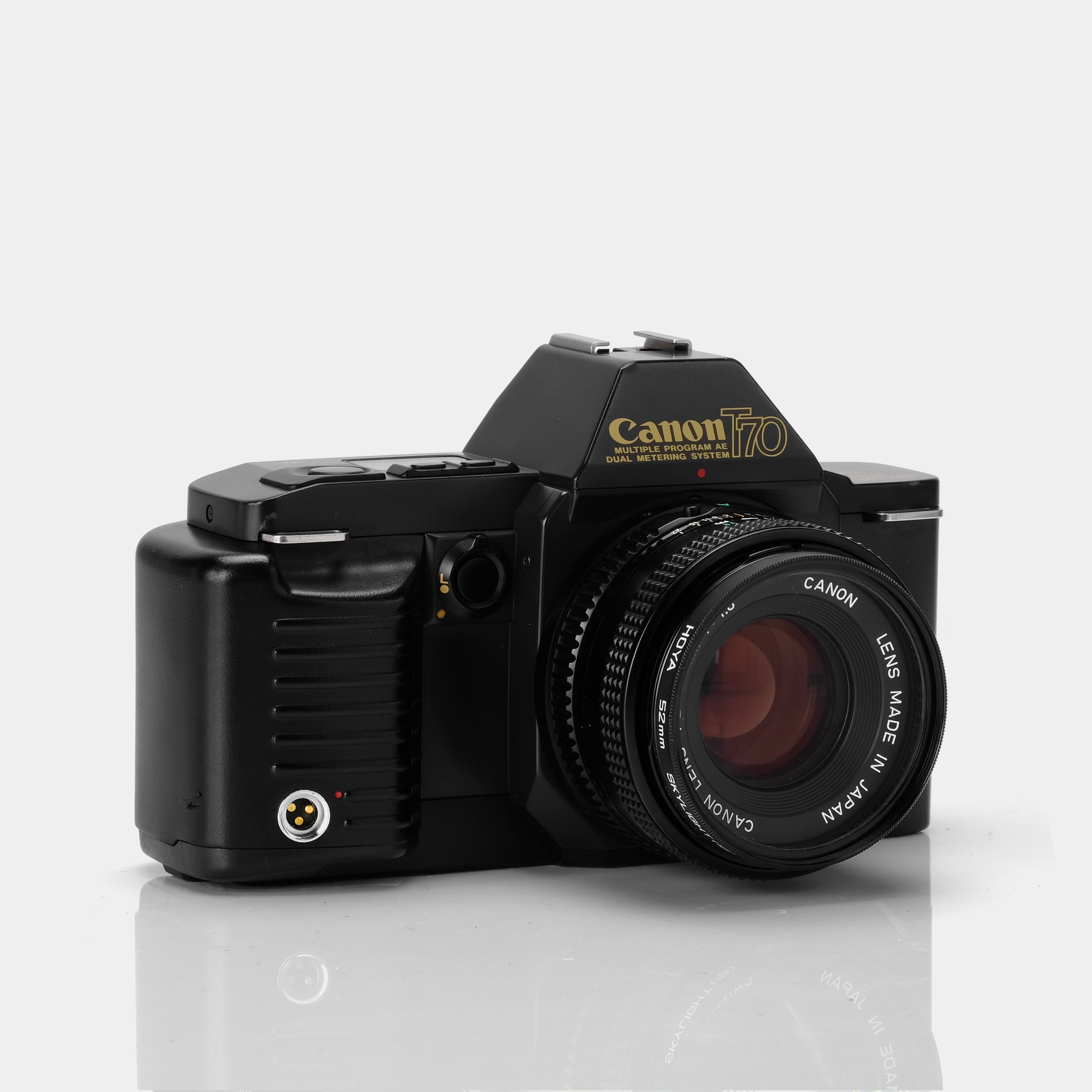 Canon T70 SLR 35mm Film Camera with FD Lens - Vintage 35mm Film Photography Camera for Beginners & Enthusiasts - Perfect for Street Photography, Travel & Retro Shooting