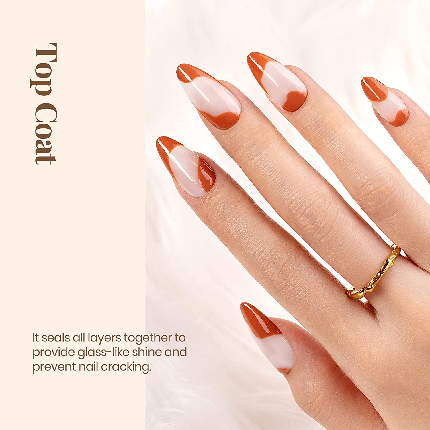 Kulis ProRange Shiny Top Coat & Base Coat Combo - 16ml UV/LED Soak-Off Gel Polish for Long Lasting Manicure & Pedicure | Professional Nail Art Design | Perfect for Salon & Home Use