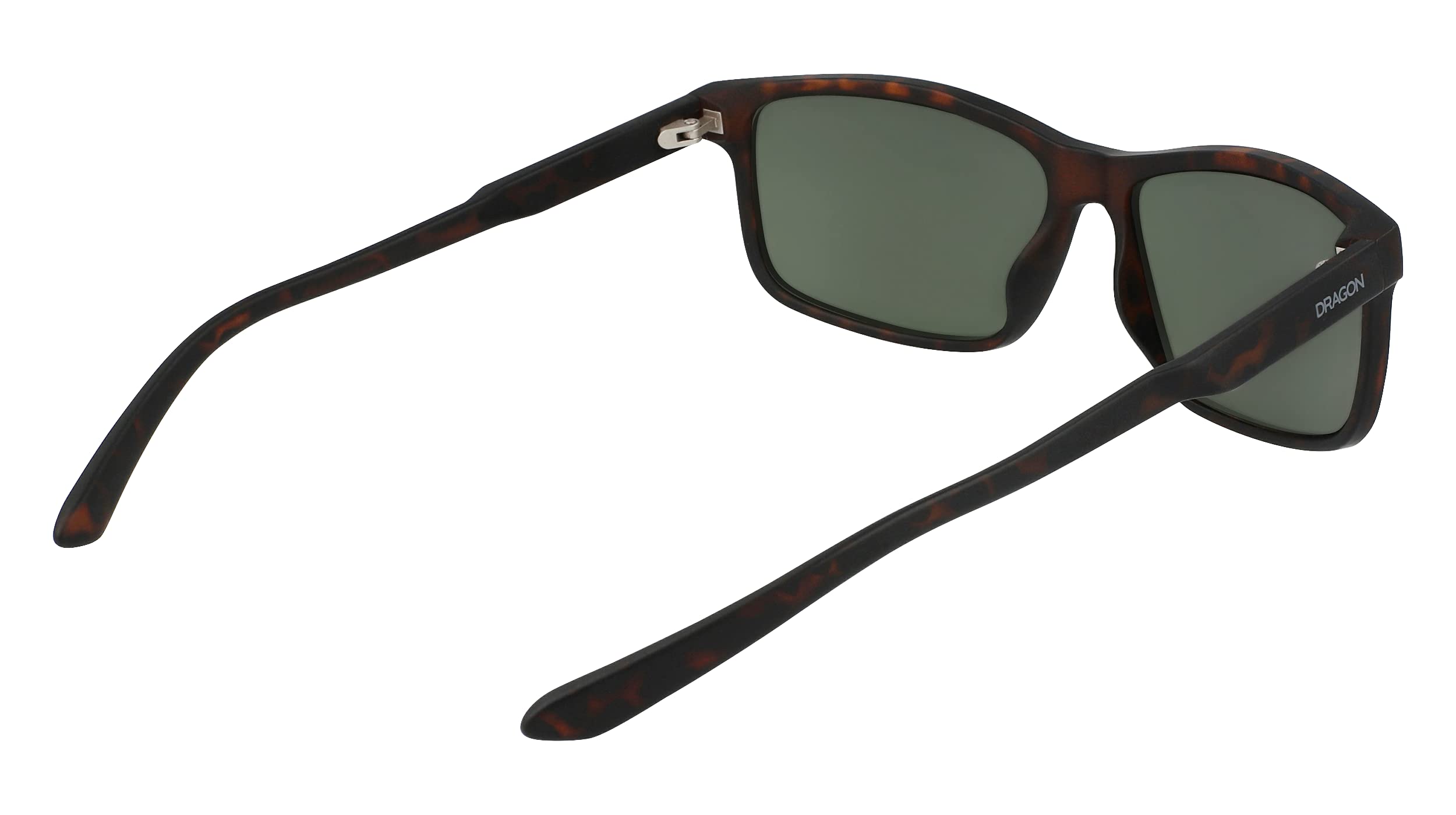 Eco-Friendly Dragon Men's Recycled Rectangular Sunglasses - UV Protection, Polarized Lenses for Outdoor Activities, Driving & Beach Wear