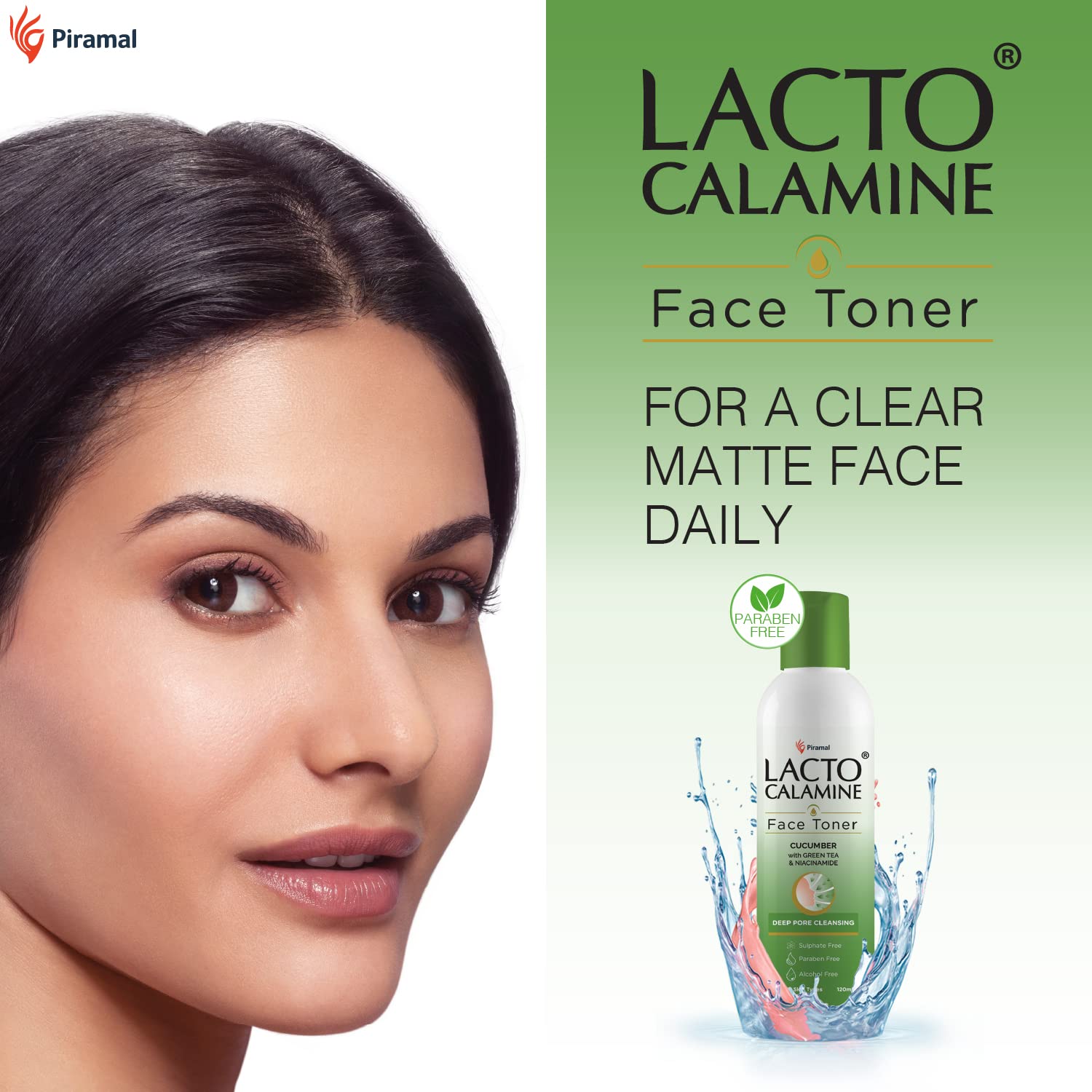 Lacto Calamine Cucumber Face Toner with Green Tea & Niacinamide - 120ml | Daily Cleansing Face Wipes with Aloe Vera, Cucumber & Vitamin E (25 Wipes) | Oil Control, Pore Minimizing & Hydrating | Perfect for Travel, Gym & Daily Skincare Routine