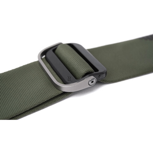 Peak Design Slide Camera Strap - Adjustable & Comfortable Shoulder Strap for DSLR/Mirrorless Cameras (Sage Green) - Perfect for Travel, Hiking & Photography Enthusiasts