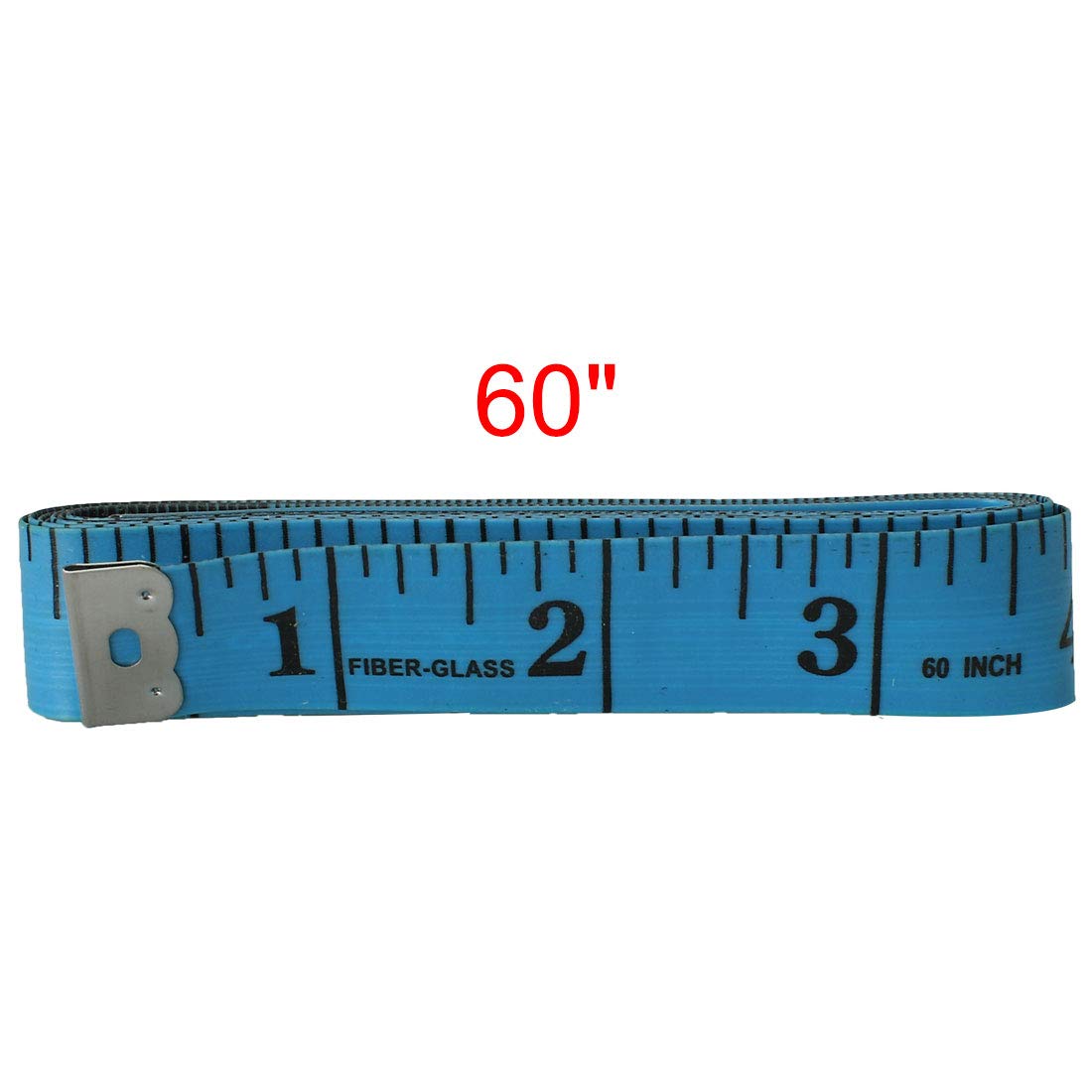 uxcell 60 Inch (150cm) Body Measuring Tape - Soft Sewing Cloth Tailor Ruler with Dual-Scale, Blue - Perfect for Sewing, Tailoring & DIY Craft Projects