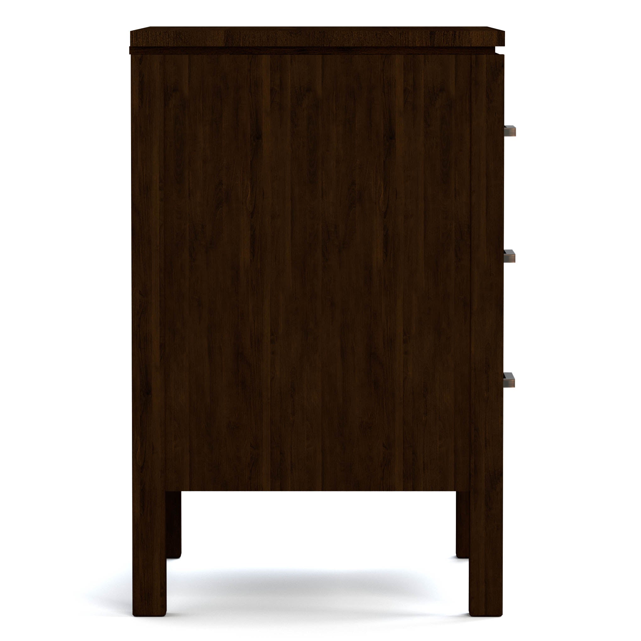 Dwyer 3-Drawer Nightstand - Modern Bedside Table with Storage for Bedroom, Living Room & Office - Wooden Night Stand with Smooth Gliding Drawers