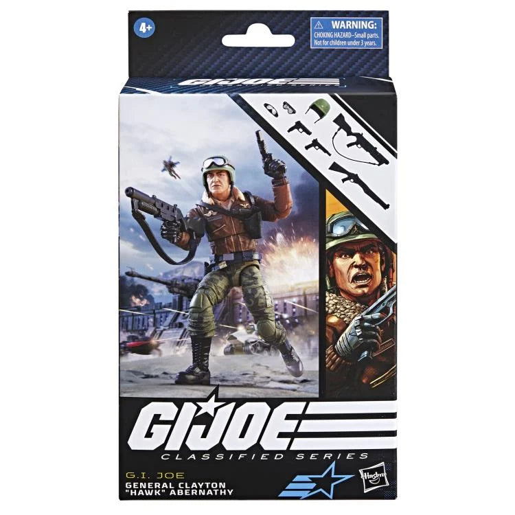 G.I. Joe Classified Series General Hawk Action Figure - 6-Inch Collectible Military Toy with Premium Articulation & Accessories - Perfect for Display, Play, and G.I. Joe Fans Collection