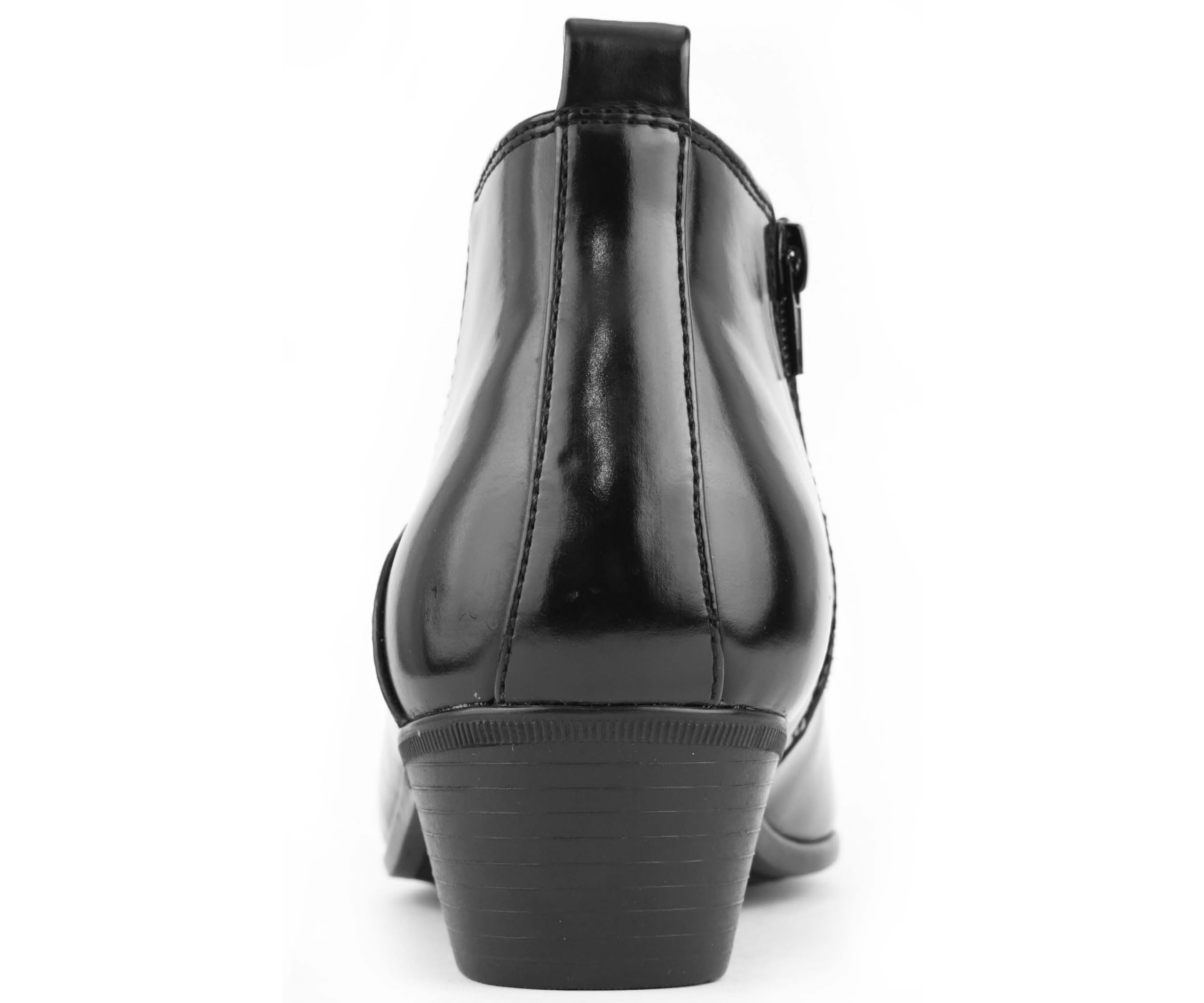 Bota Men's Casual & Dress Boots - Western Inspired Ankle Boots in Manmade Leather & Solid Colors | Stylish Fashion Boots for Everyday Wear, Office & Outdoor Activities