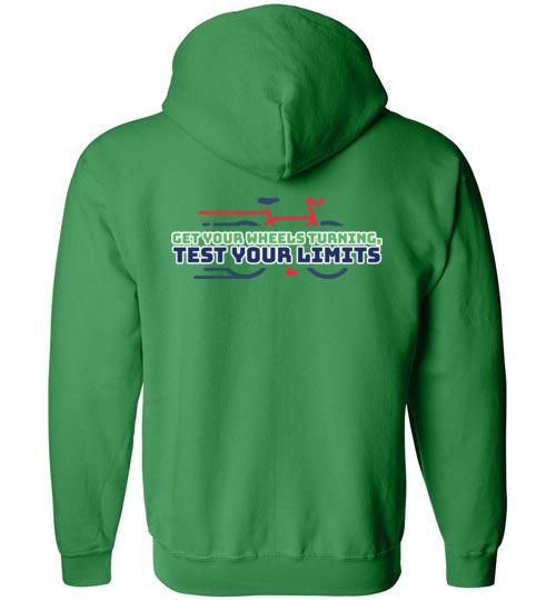 Moshava Wild Rose 2-Sided Zip Hoodie for Women - Reversible Full-Zip Fleece Jacket for Hiking, Trekking & Outdoor Adventures