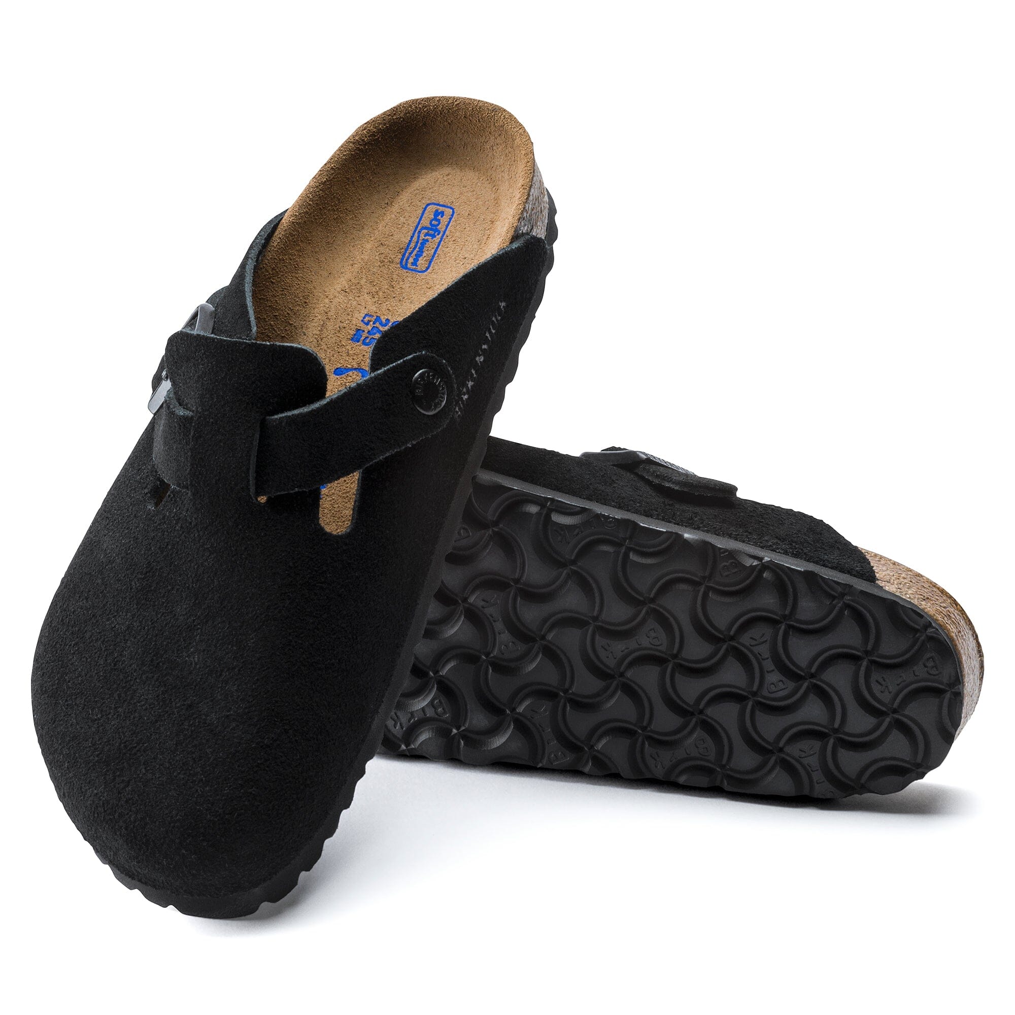 Birkenstock Boston Soft Footbed Suede Unisex Clogs - Medium & Wide Width for Men & Women | Comfortable House Shoes for Relaxing at Home