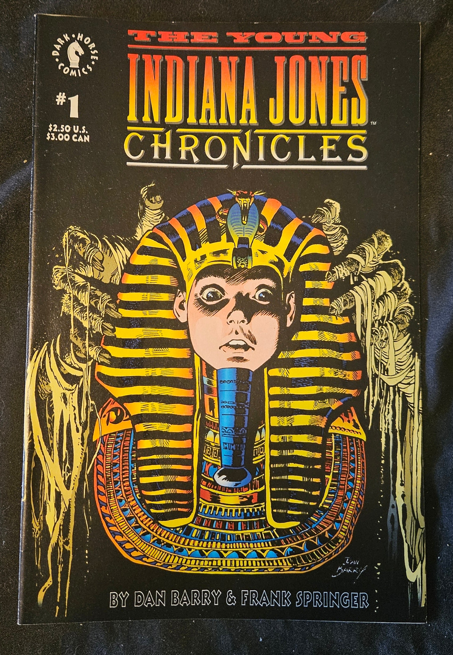 Dark Horse Comics Indiana Jones #1 The Iron Phoenix (1994) - Vintage Collectible Comic Book for Fans & Action Adventure Enthusiasts | Perfect for Display, Gifts & Comic Collections
