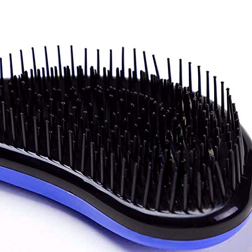 Alexvyan Professional Hair Straightening Brush for Women & Men - Ionic Blow Dry Styling Brush with Pins for Detangling & Smoothing - Perfect for Home & Salon Use