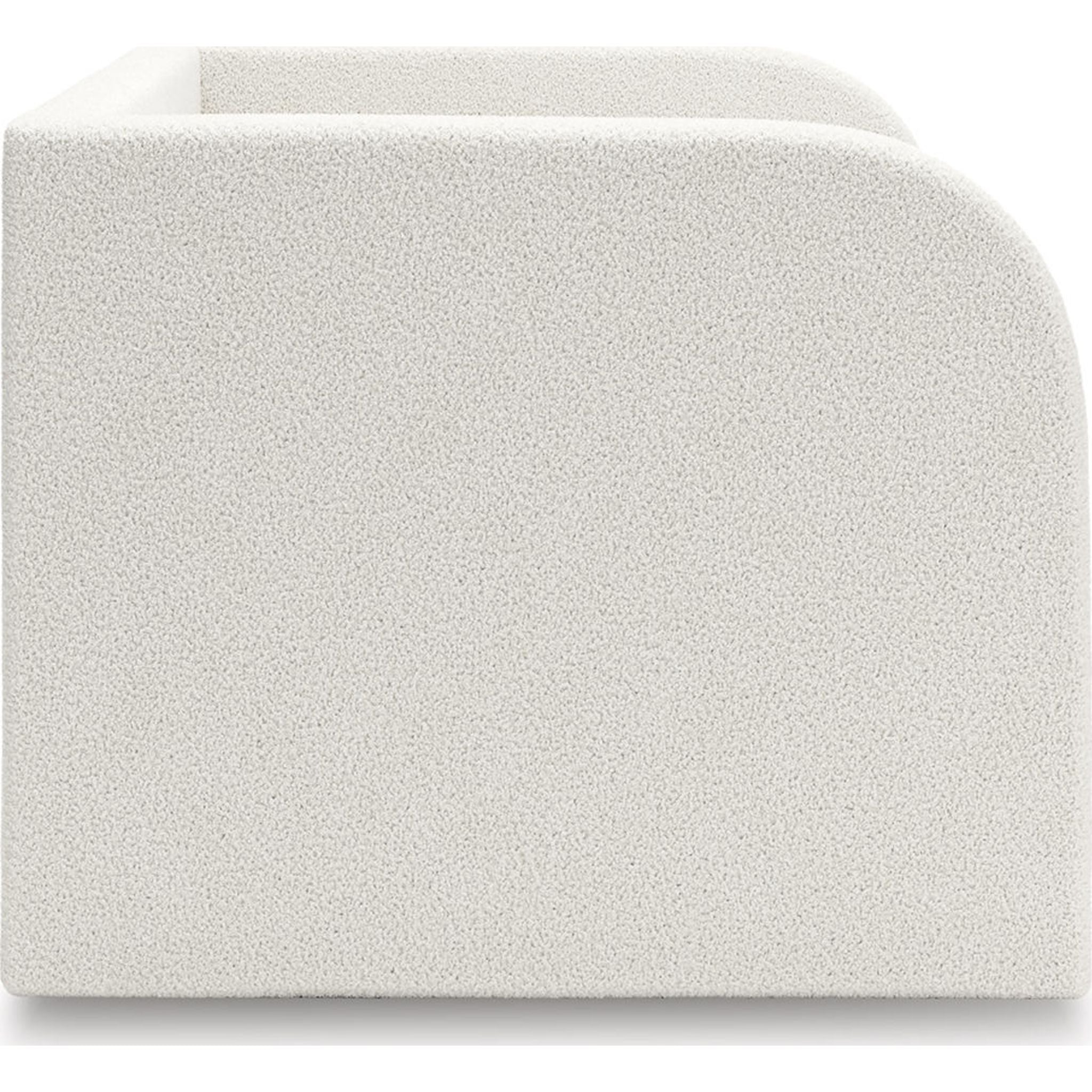 Arloster Daybed in Tan/White - Modern Sofa Bed for Living Room, Guest Room & Small Spaces