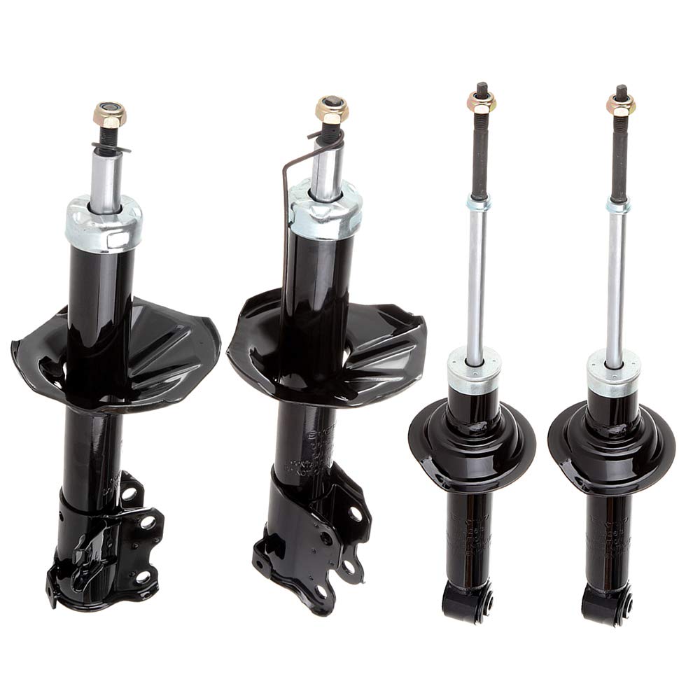 ECCPP Set of 4 Shock Absorbers for 1995-1998 Nissan 200SX & 1995-1999 Nissan Sentra - Front & Rear Replacement Shocks (Part Numbers 333219, 333220, 341194) - Improve Ride Comfort & Handling for Daily Commuting & Road Trips