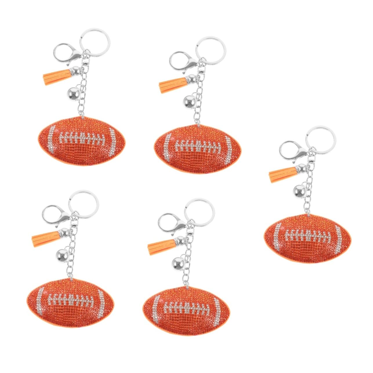 MILISTEN Football Keychain - Rugby Key Fob for Sports Fans, Match Souvenir, Team Spirit Pendant - Perfect for Gifts, Party Favors & Game Day Accessories