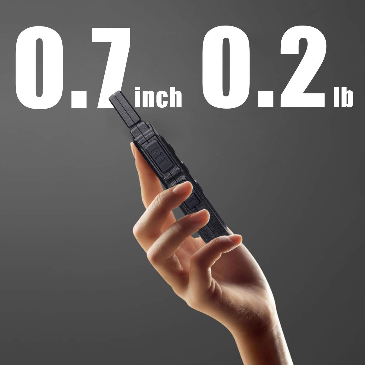 Retevis RT19 Walkie Talkies 4 Pack - Long Range Two Way Radios with VOX Handsfree, 1300mAh Rechargeable Battery & Headset - Ideal for Family Outdoor Activities, Restaurants, Retail Stores, and Construction Sites