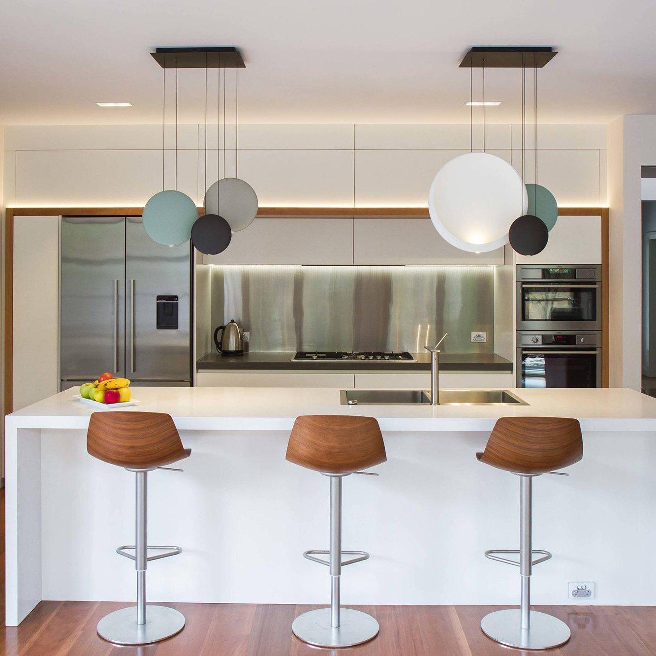 Modern Cosmos Pendant Light Fixture - Elegant Ceiling Hanging Lamp for Dining Room, Kitchen Island & Bedroom Decor