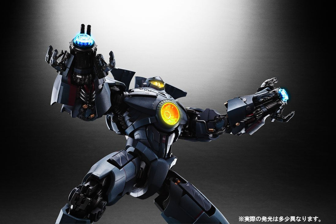 Bandai Soul of Chogokin GX-77 Gipsy Danger Pacific Rim Collectible Action Figure - Highly Detailed Robot Model for Display & Anime Fans