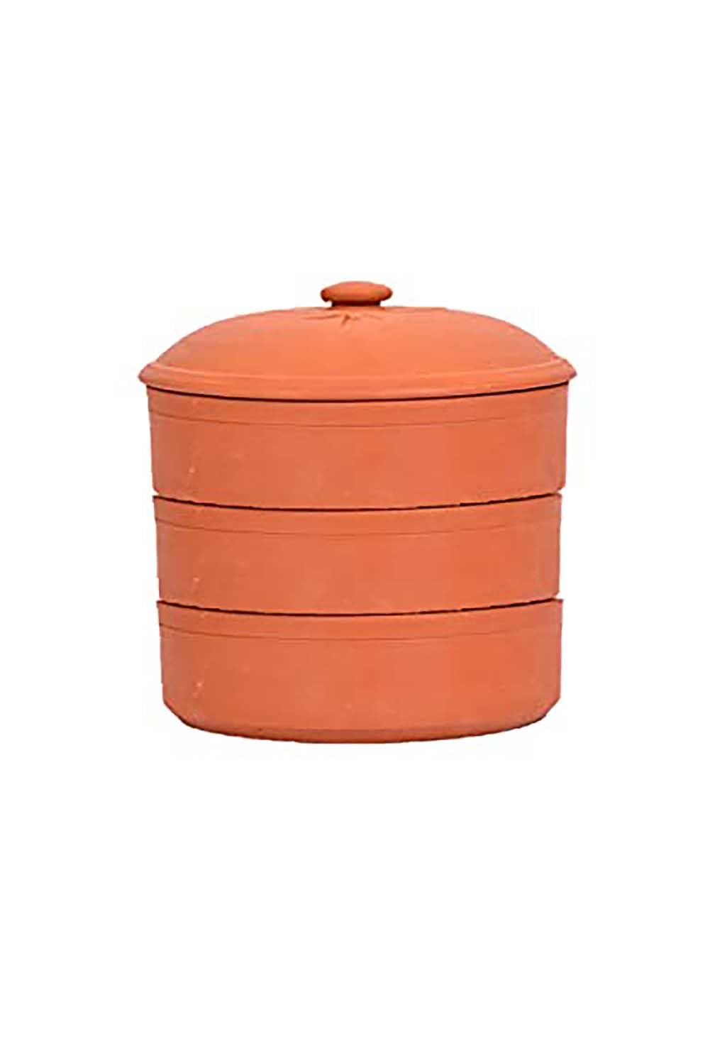 Organic Terracotta Sprout Maker Set - 3 Eco-Friendly Containers with Lids (6 Inch Diameter) for Healthy Sprouting, Kitchen Decor & Sustainable Living