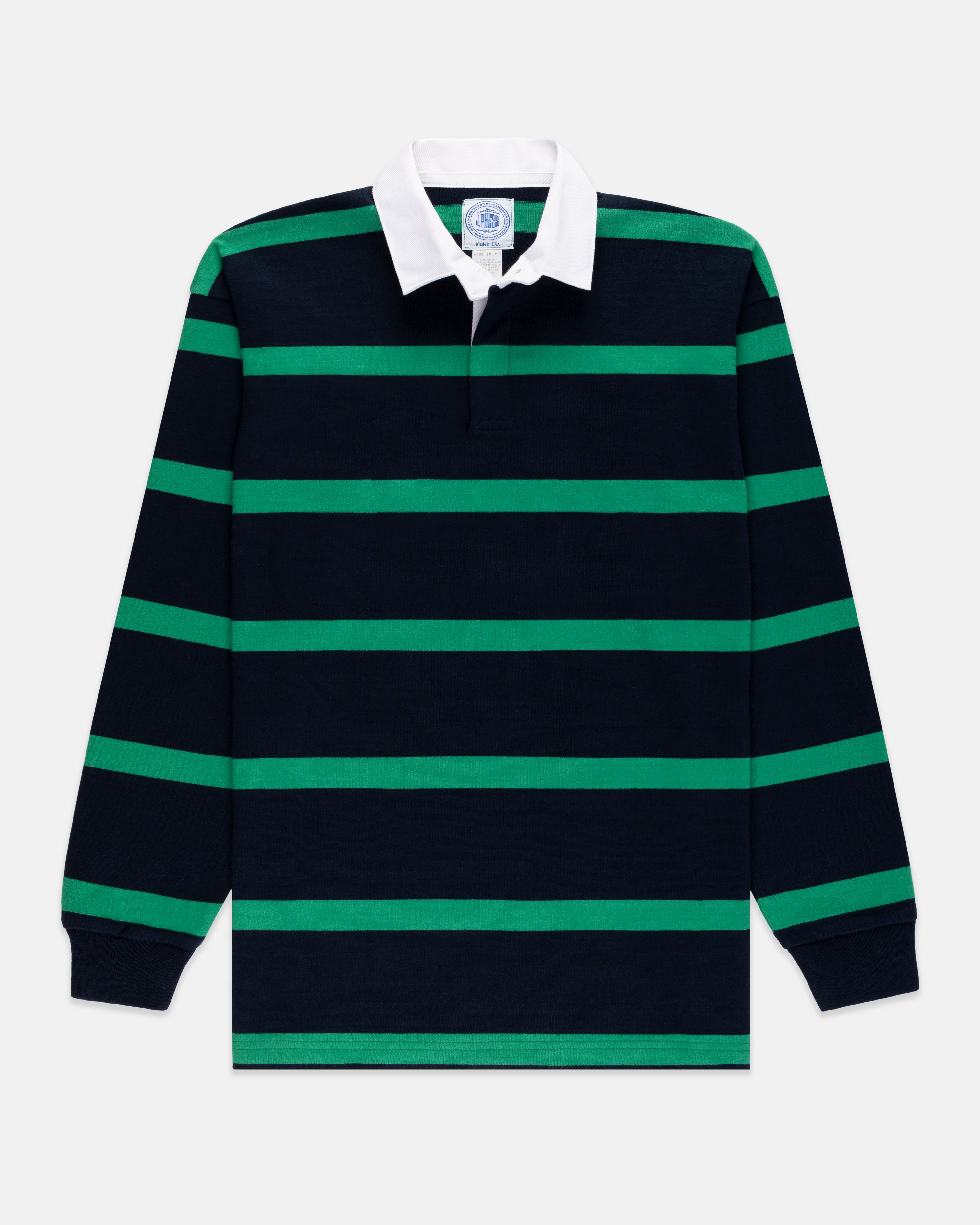 Stylish Striped Rugby Shirt for Men & Women | Breathable Cotton Sports Jersey | Perfect for Casual Wear, Game Day & Outdoor Activities