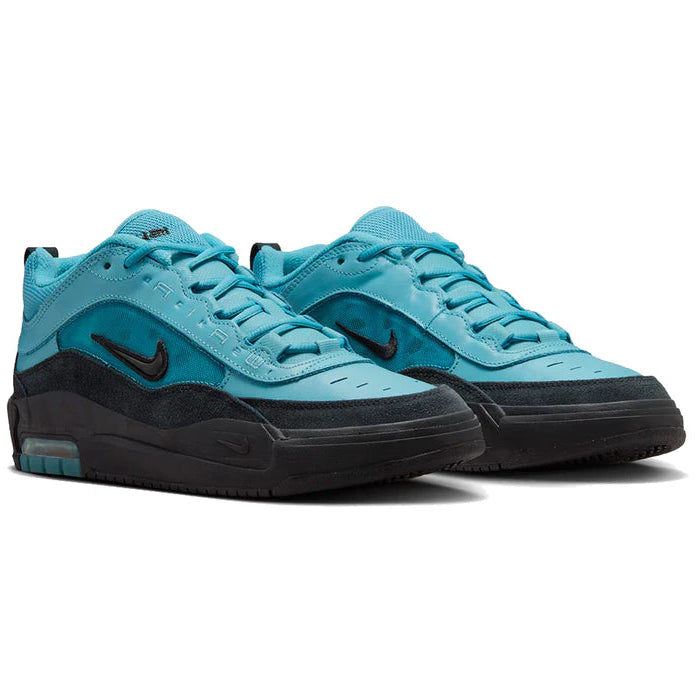 Nike SB Air Max Ishod Skate Shoes - Denim Turquoise/Black - Men's Casual & Skateboarding Sneakers for Comfort & Style