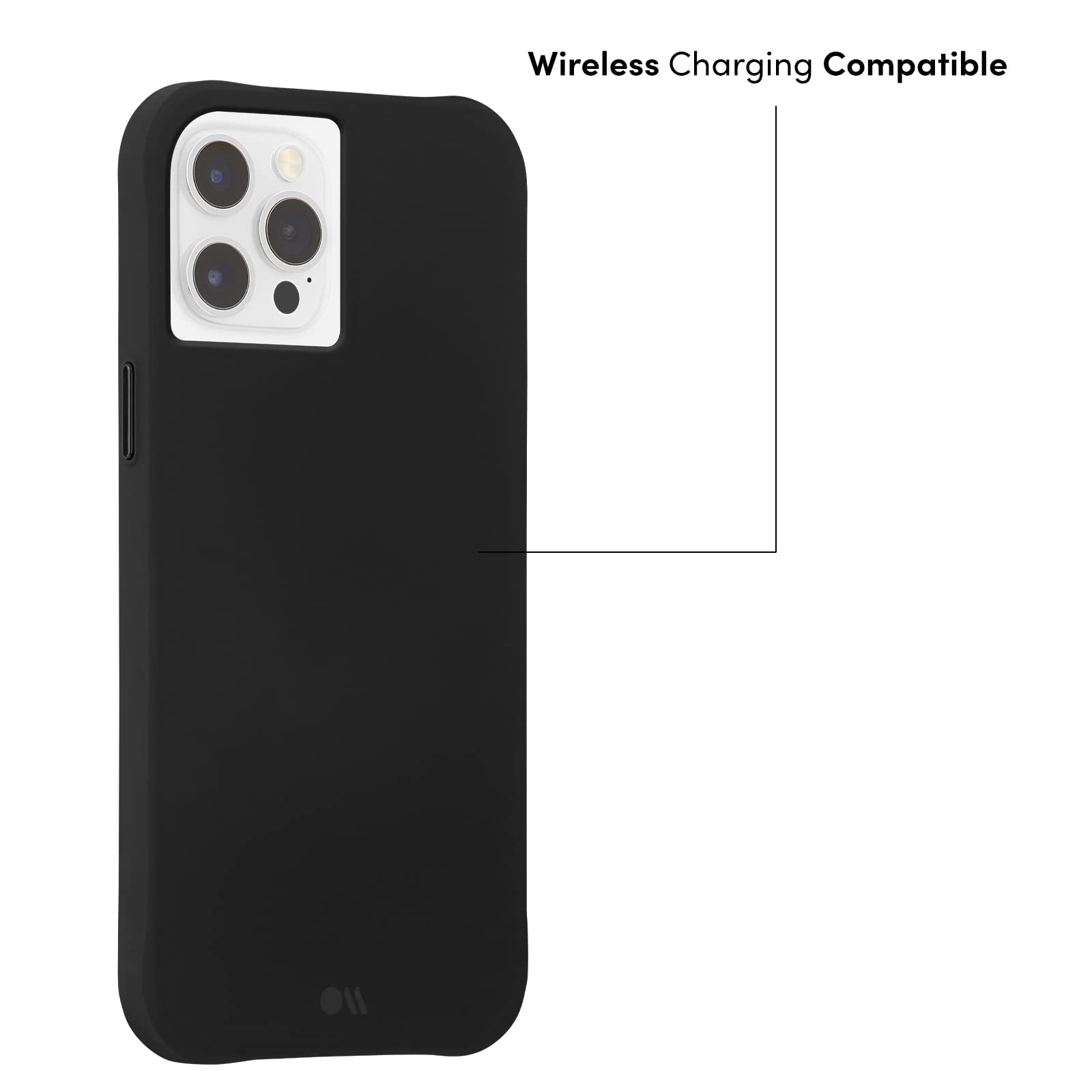Case-Mate Tough Protective Case for iPhone 12 & iPhone 12 Pro (5G) - 6.1 Inch Shockproof Cover with 10ft Drop Protection - Sleek Black Design - Perfect for Outdoor Activities, Work & Travel