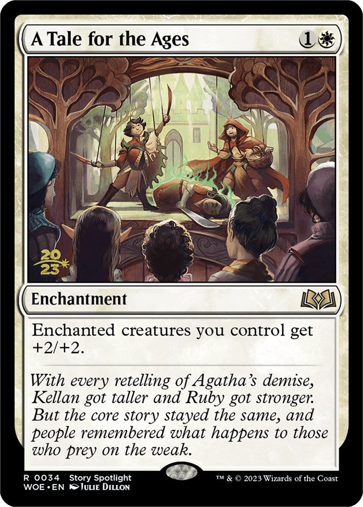 Wilds of Eldraine Prerelease Promo - A Timeless Fantasy Tale Card for MTG Players | Perfect for Game Nights & Collectors