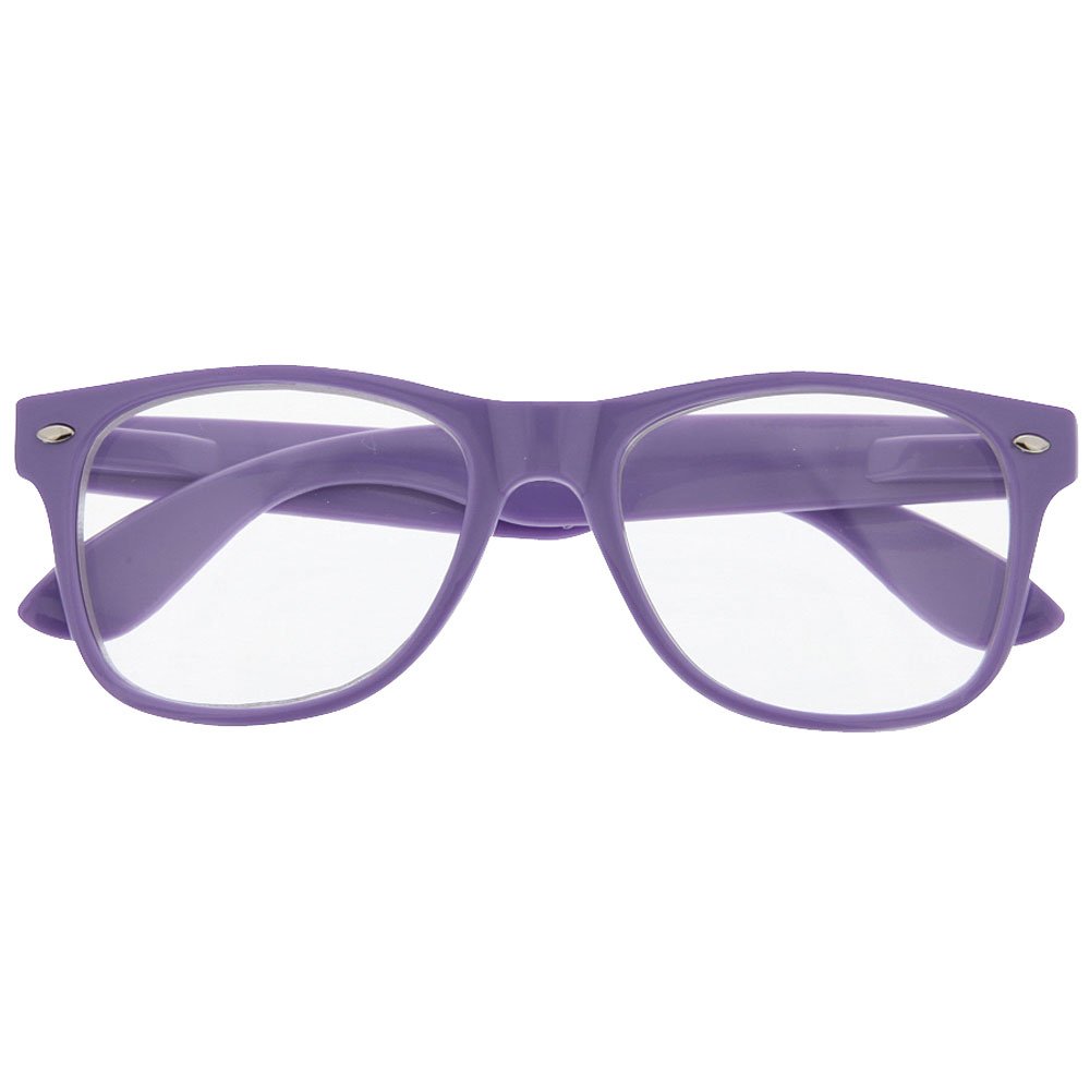Stylish grinderPUNCH Halloween Costume Glasses for Women & Men - Clear Lens Nerd Eyewear | Perfect for Cosplay, Costume Parties & Themed Events