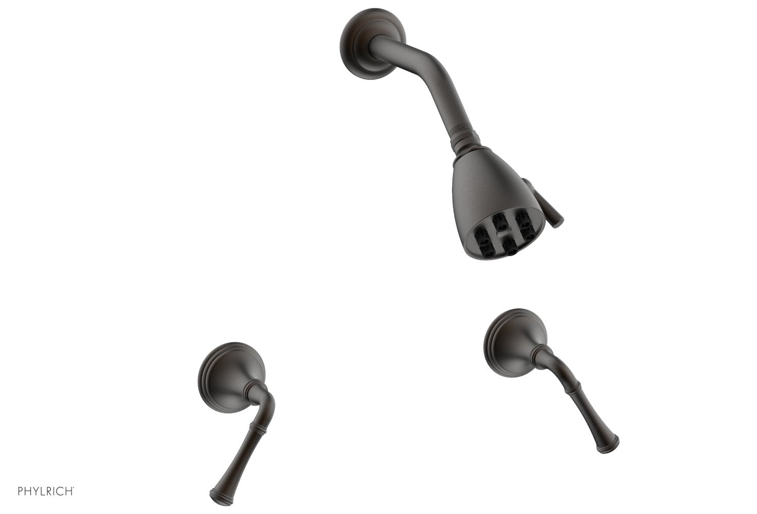 3RING Two Handle Shower Faucet Set D3205 - Chrome Finish Bathroom Shower System for Modern Homes, Perfect for Master Bath or Guest Bathroom Renovation