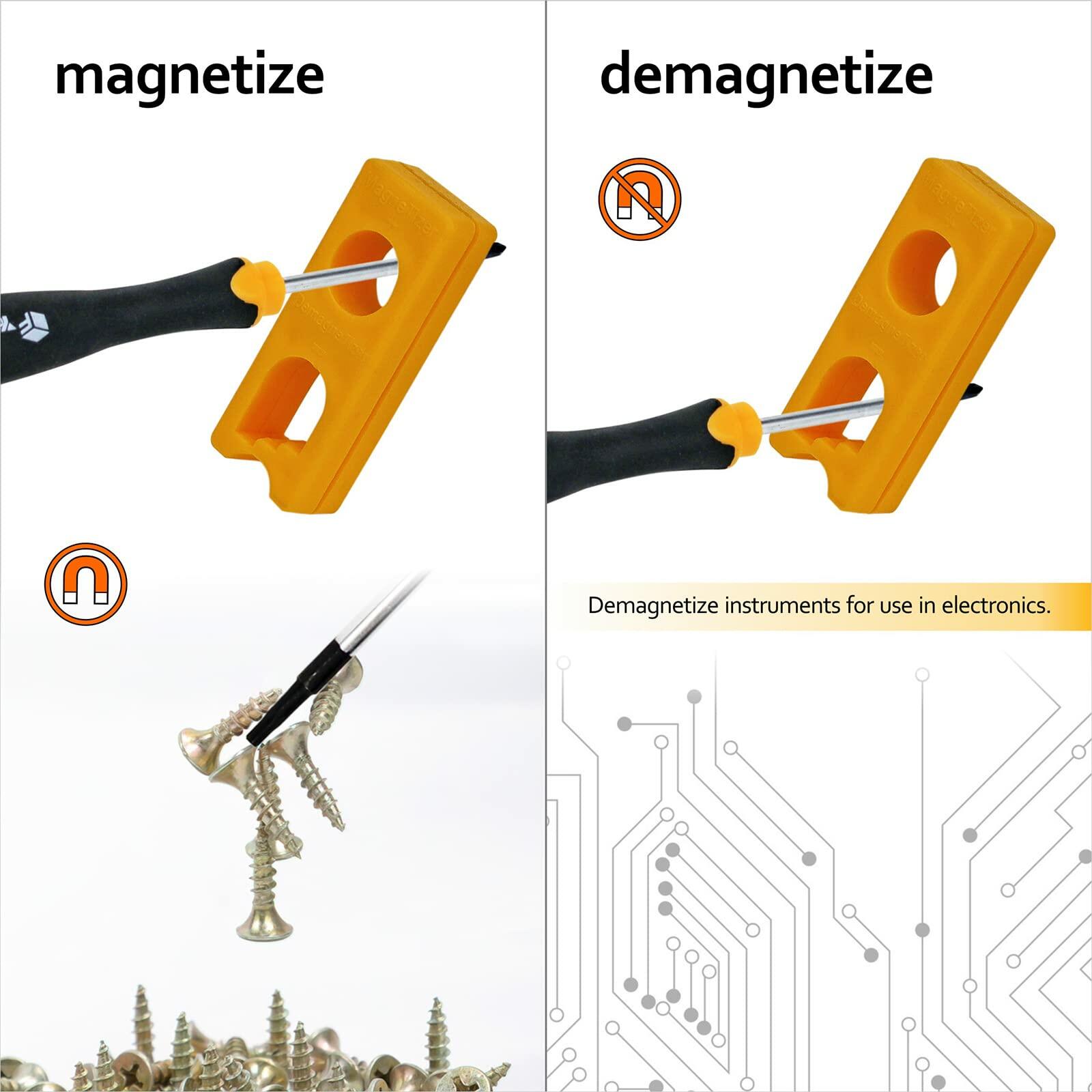 13-Piece Magnetic Screwdriver Set with Durable Canvas Pouch - Professional Tool Kit for Home Repair, Electronics, and DIY Projects