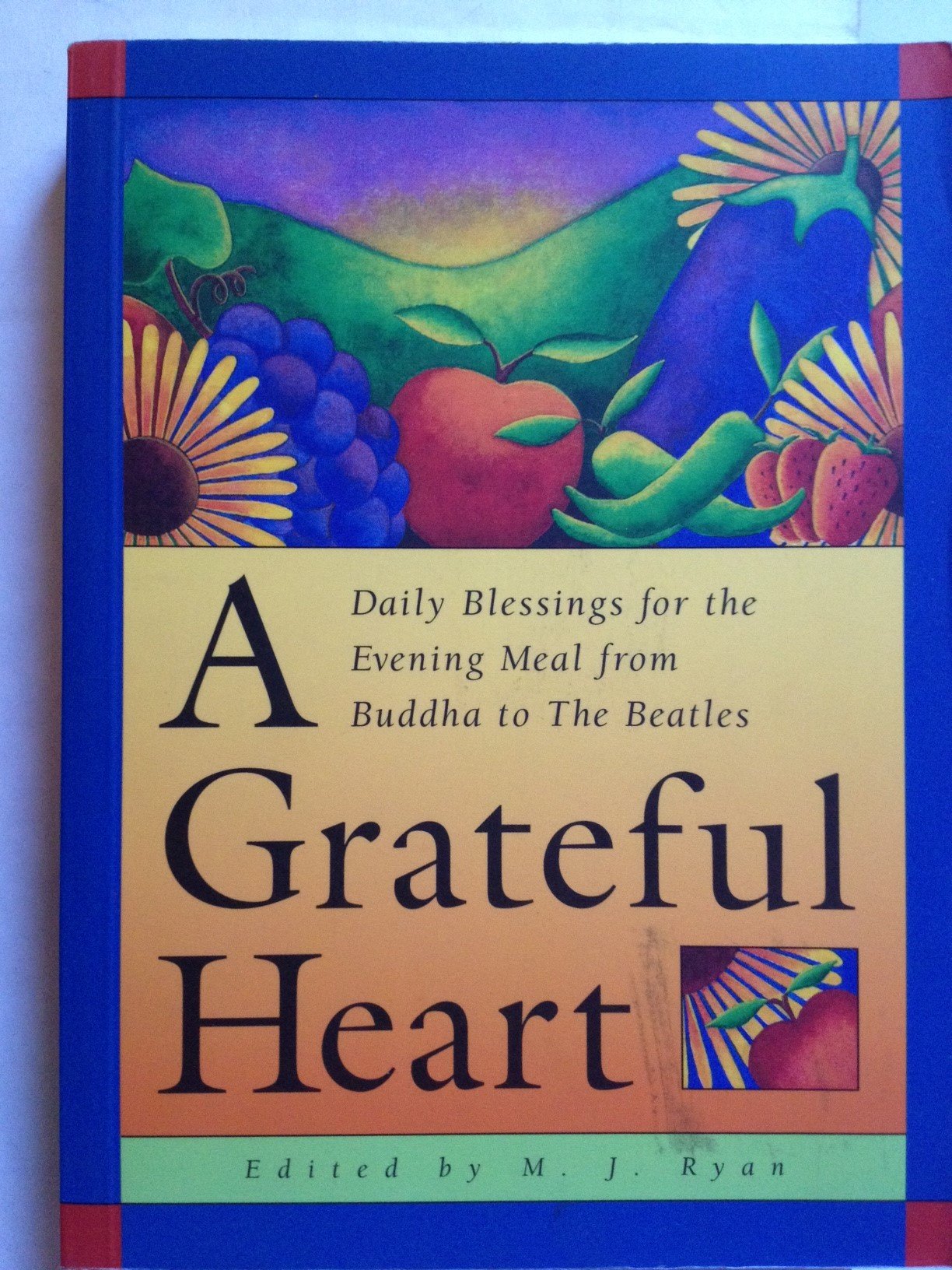Grateful Heart: Daily Blessings for Evening Meals - Inspirational Quotes from Buddha to The Beatles | Perfect for Family Dinners, Meditation & Spiritual Reflection