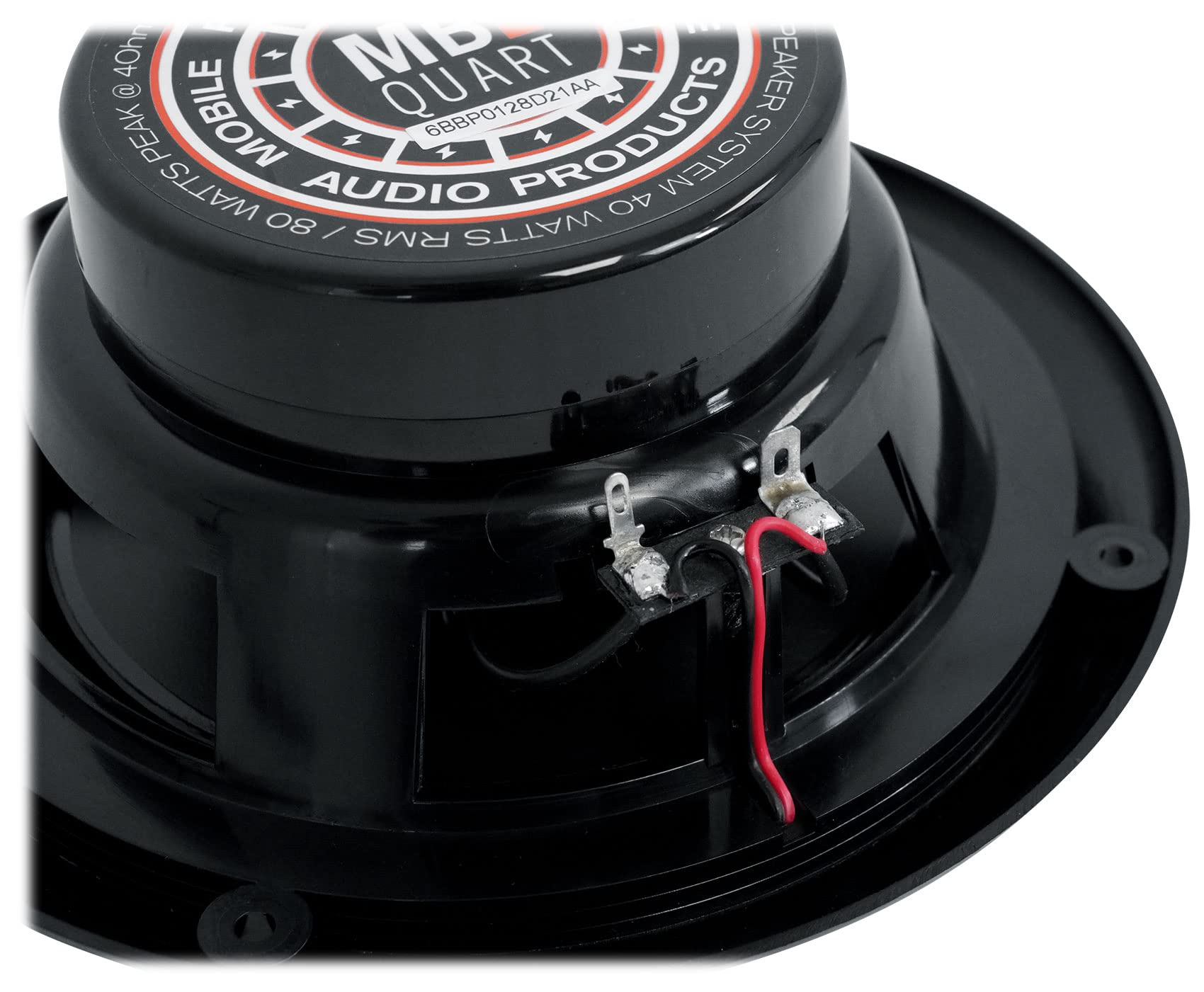 Rockville RGHR2 Marine Gauge Receiver with Bluetooth & 4 MB Quart NF1-116B 6.5