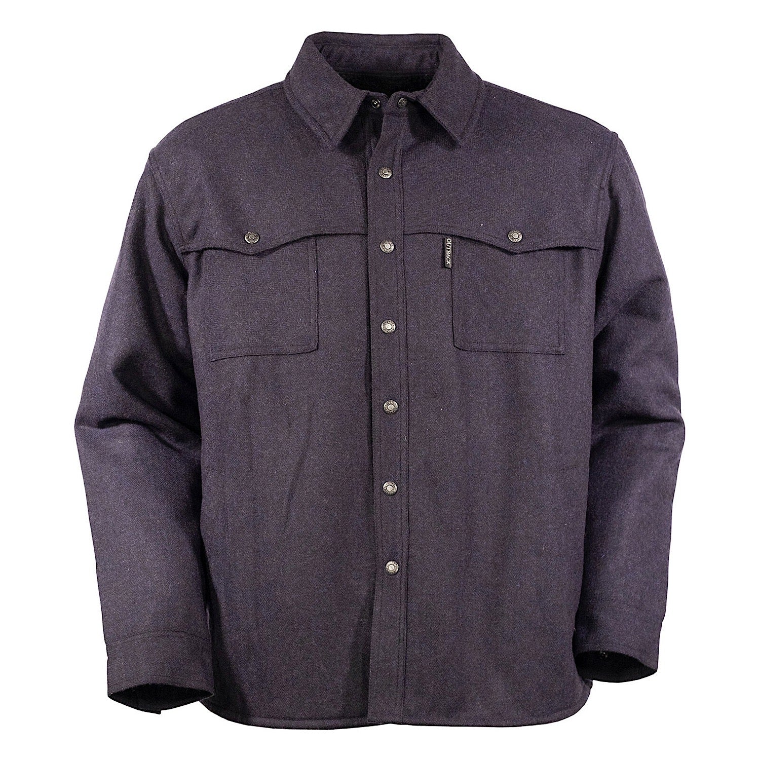 Outback Trading Men's Harrison Jacket - Waterproof Windbreaker for Outdoor Adventures, Hiking & Camping - Navy Blue