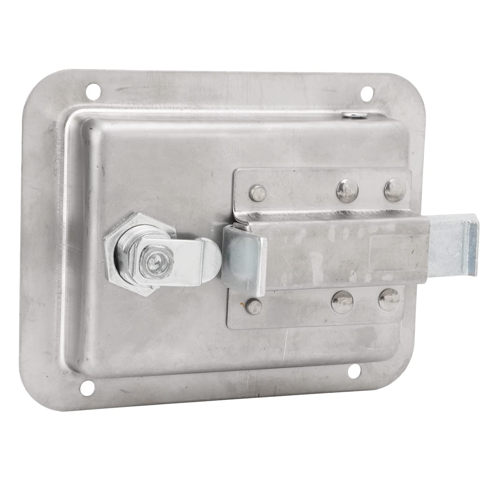 Heavy Duty Stainless Steel Toolbox Lock with RV Handle Paddle & 2 Keys - Secure Storage for Trailer, Truck, RV, and Outdoor Equipment - Perfect for Construction, Camping, and Road Trips