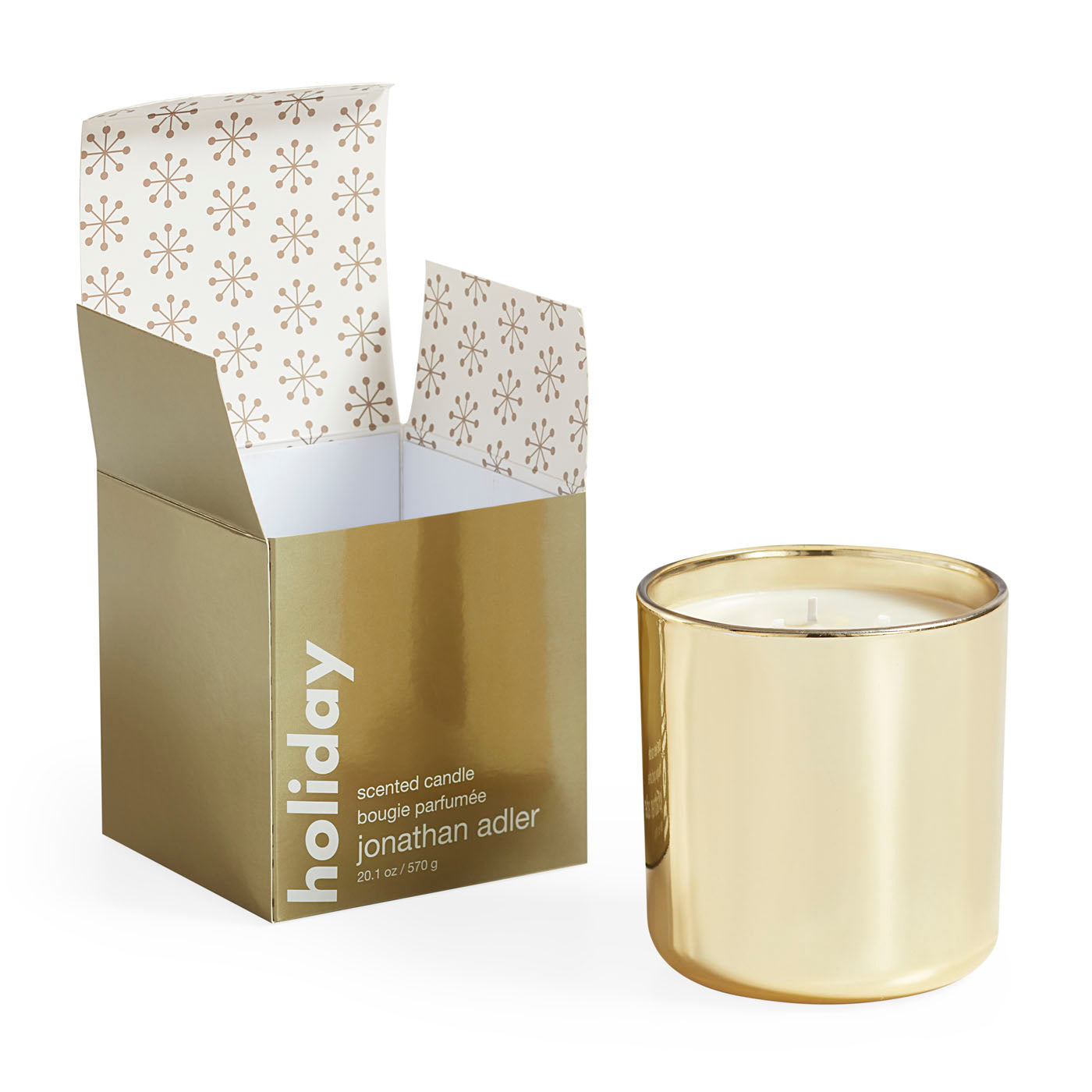 Premium Pop Three-Wick Holiday Candle - Long-Lasting Scented Candle for Christmas, Thanksgiving & Home Decor - Perfect for Gifts, Parties & Cozy Evenings