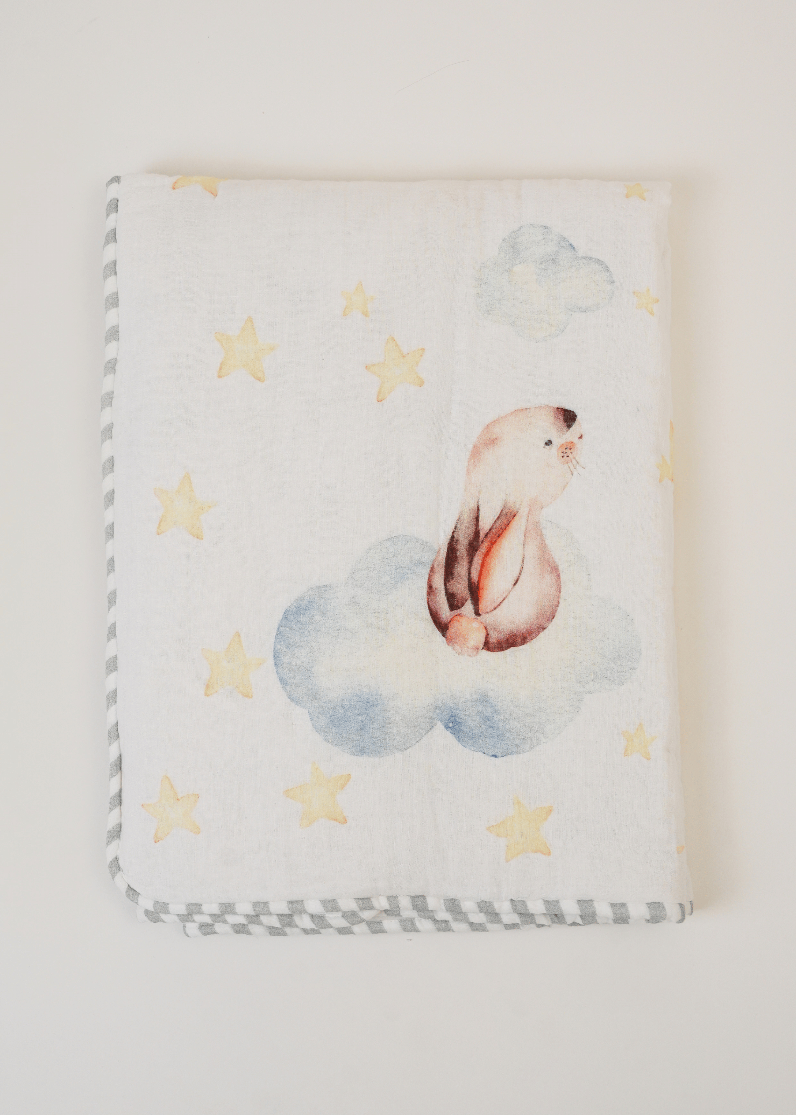 Up in the Clouds Complete Cot Bedding Set with Soft Bumper - Premium Nursery Crib Bedding for Baby Boys & Girls - Perfect for Newborns, Infants & Toddlers