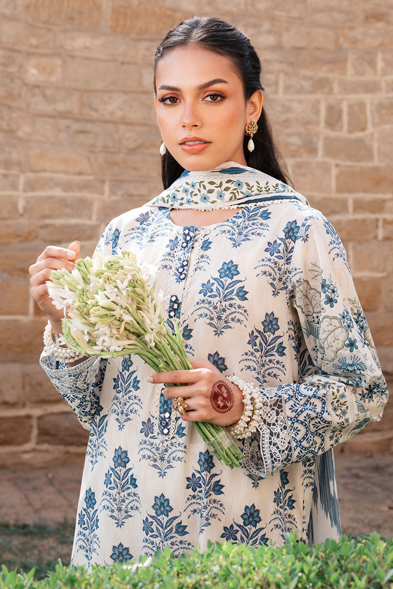 Astral Garden 3-Piece Outfit Set (Shirt, Trouser & Dupatta) for Women - Elegant Ethnic Wear for Festivals, Weddings & Special Occasions