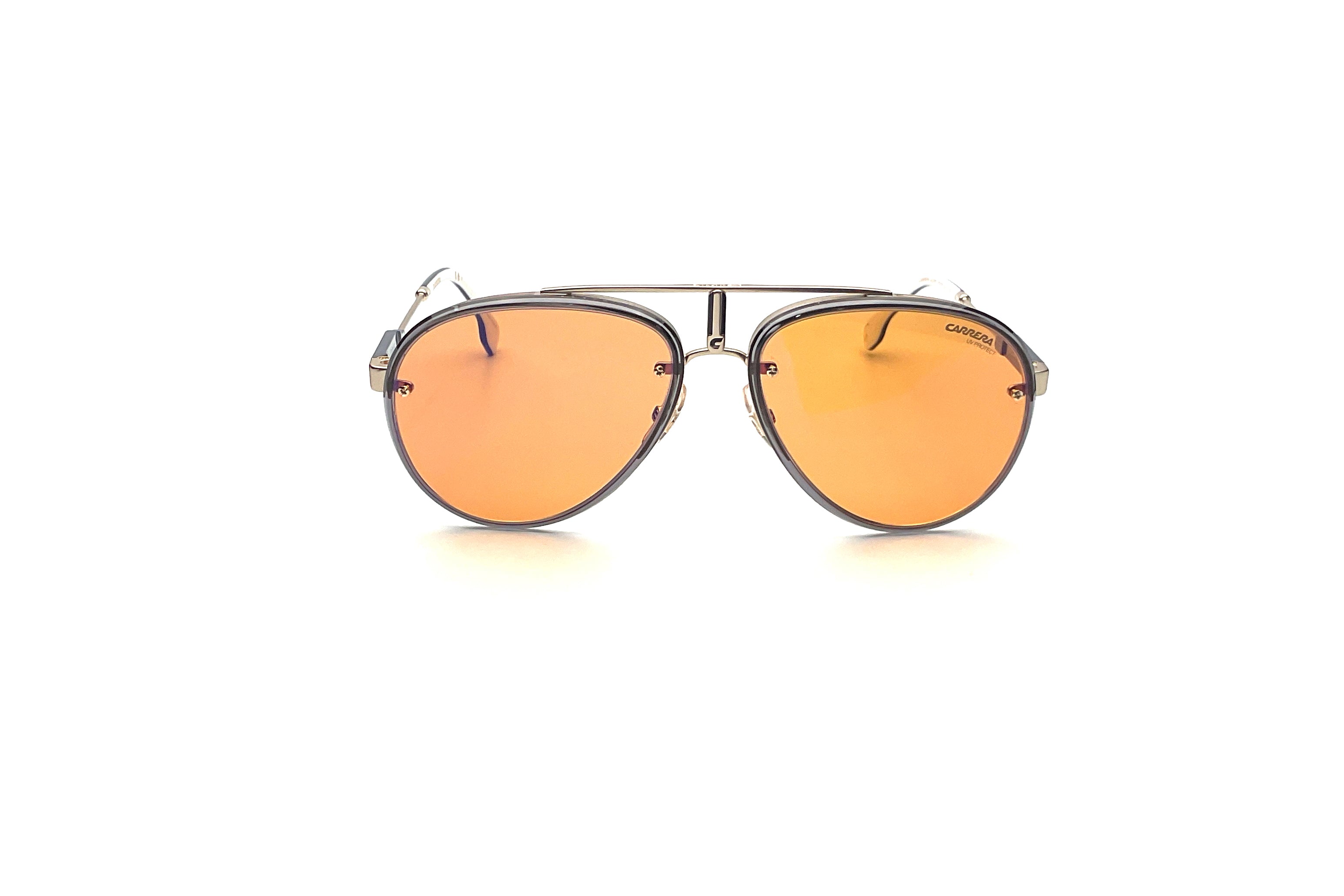 Carrera Glory Sunglasses Gold Orange - Stylish UV Protection for Outdoor Sports & Driving