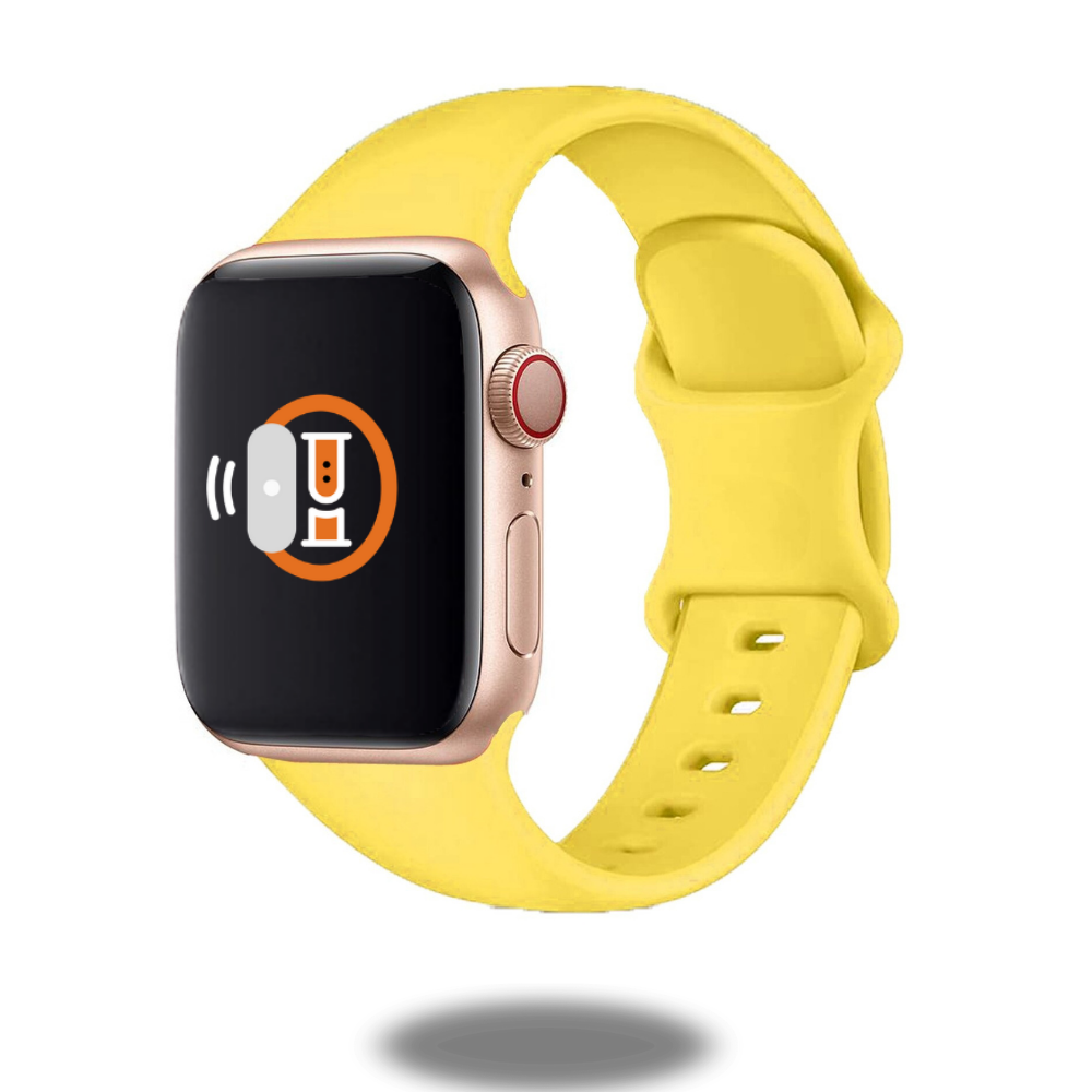 Premium Silicone Classic Double Buckle Watch Band - Durable, Comfortable & Adjustable Wrist Strap for Men & Women - Perfect for Sports, Work & Everyday Wear