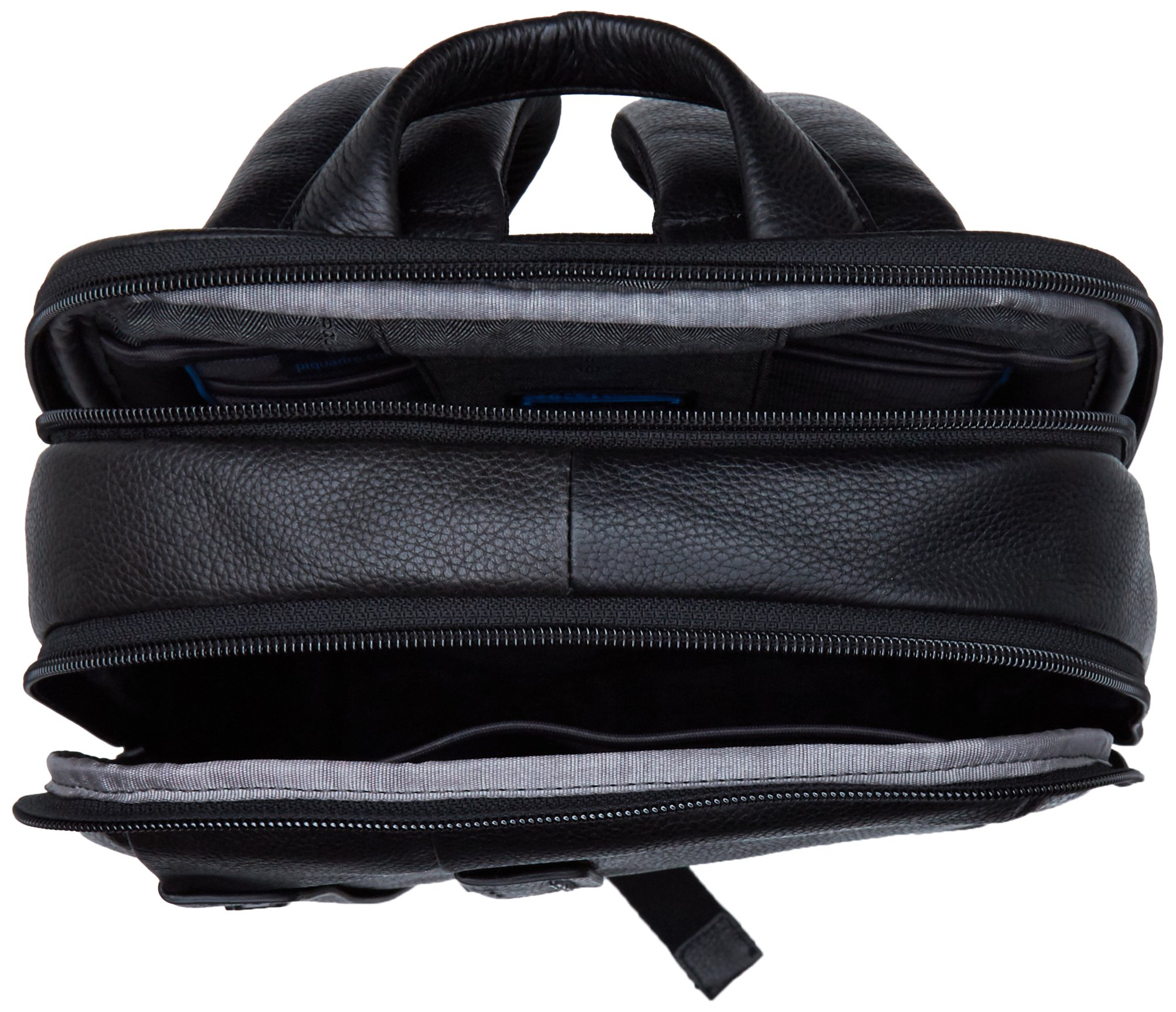 Piquadro Premium Blue Laptop Backpack for Men & Women - Stylish & Durable Business Travel Backpack with USB Charging Port - Perfect for Office, College, Commuting & Airplane Carry-On