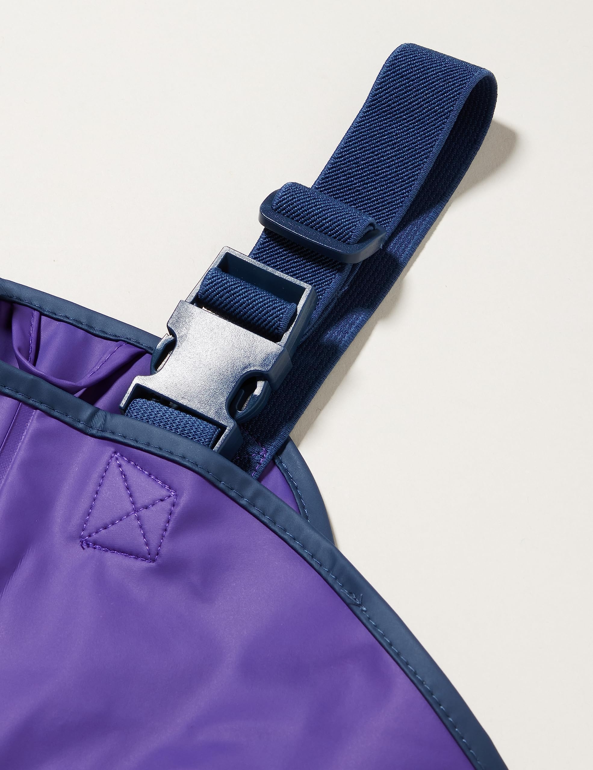 Waterproof Rain Pants for Baby & Kids - Unisex Overalls Dungarees (6-9 Months, Lilac) - Perfect for Outdoor Play, Rainy Days & Nursery School