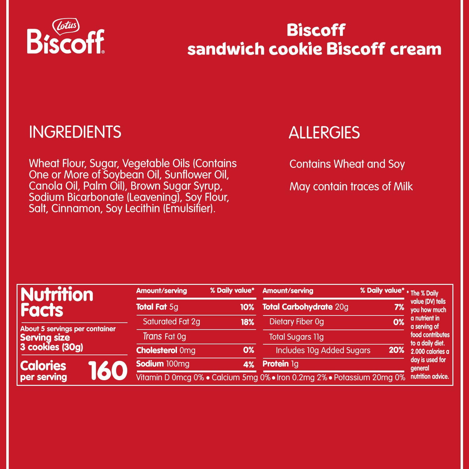 Lotus Biscoff Sandwich Cookies with Biscoff Cream - 15 Cookies per Pack, 5.29 Ounce (Pack of 9) | Perfect for Snacking, Coffee Pairing & Gift Giving