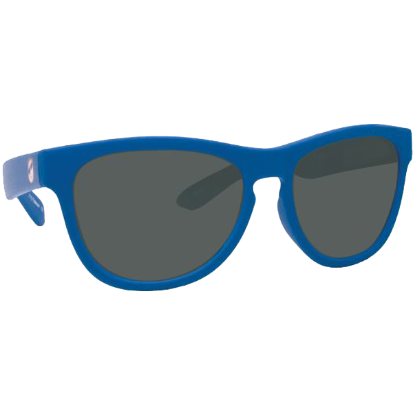 Classic (3 7) Electric Blue/Polarized Grey Sunglasses - UV Protection & Anti-Glare for Driving, Beach & Outdoor Activities
