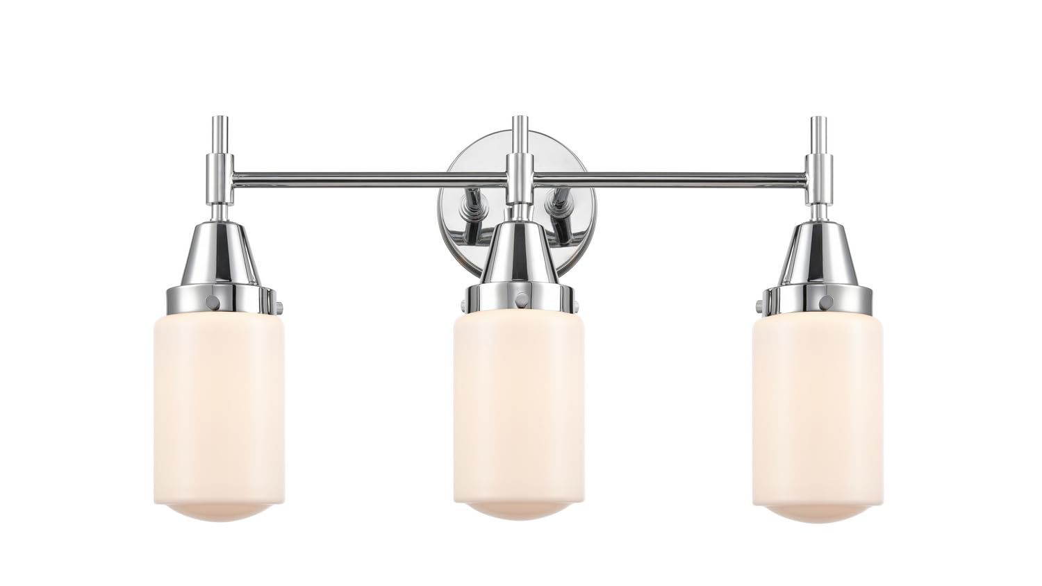 Innovations 447-3W-PC-G311-LED Transitional LED Bathroom Vanity Light in Chrome Finish - Perfect for Modern Bathrooms, Powder Rooms & Spa-Like Retreats