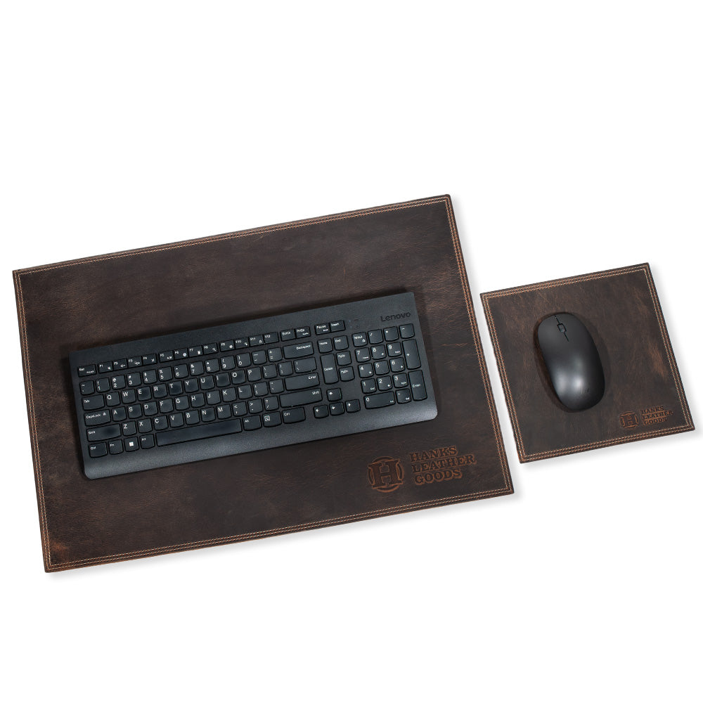 Premium Large Desk Pad & Mouse Pad Set - Non-Slip Waterproof Office Desk Mat for Work, Gaming, Writing - Perfect for Home Office, Computer Desk, and Workspace Organization
