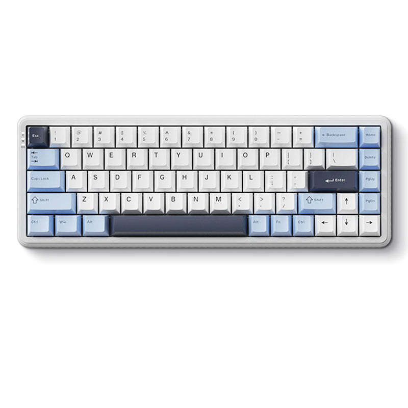 Ajazz AK680 MAX Magnetic Switch Wired Mechanical Gaming Keyboard - RGB Backlit, Fast Response for PC, Mac, PS5 - Perfect for Gaming, Typing & Office Work