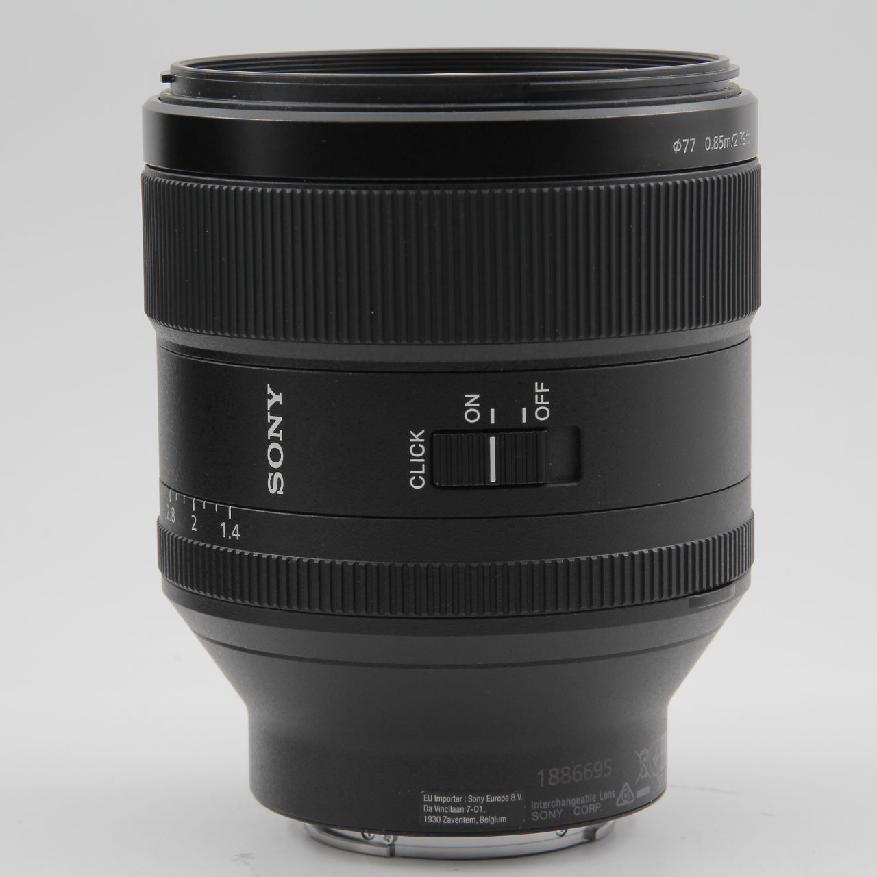 Open Box Sony FE 85mm f/1.4 GM Lens - Premium Portrait & Low Light Photography - Perfect for Wedding, Studio & Street Photography