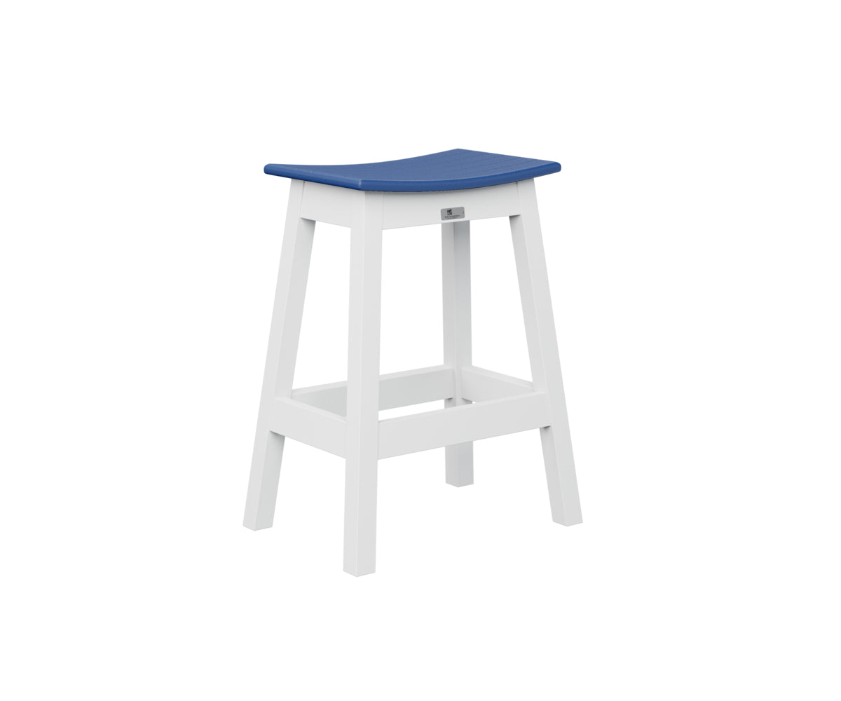 Berlin Gardens Saddle Counter Stool - 30