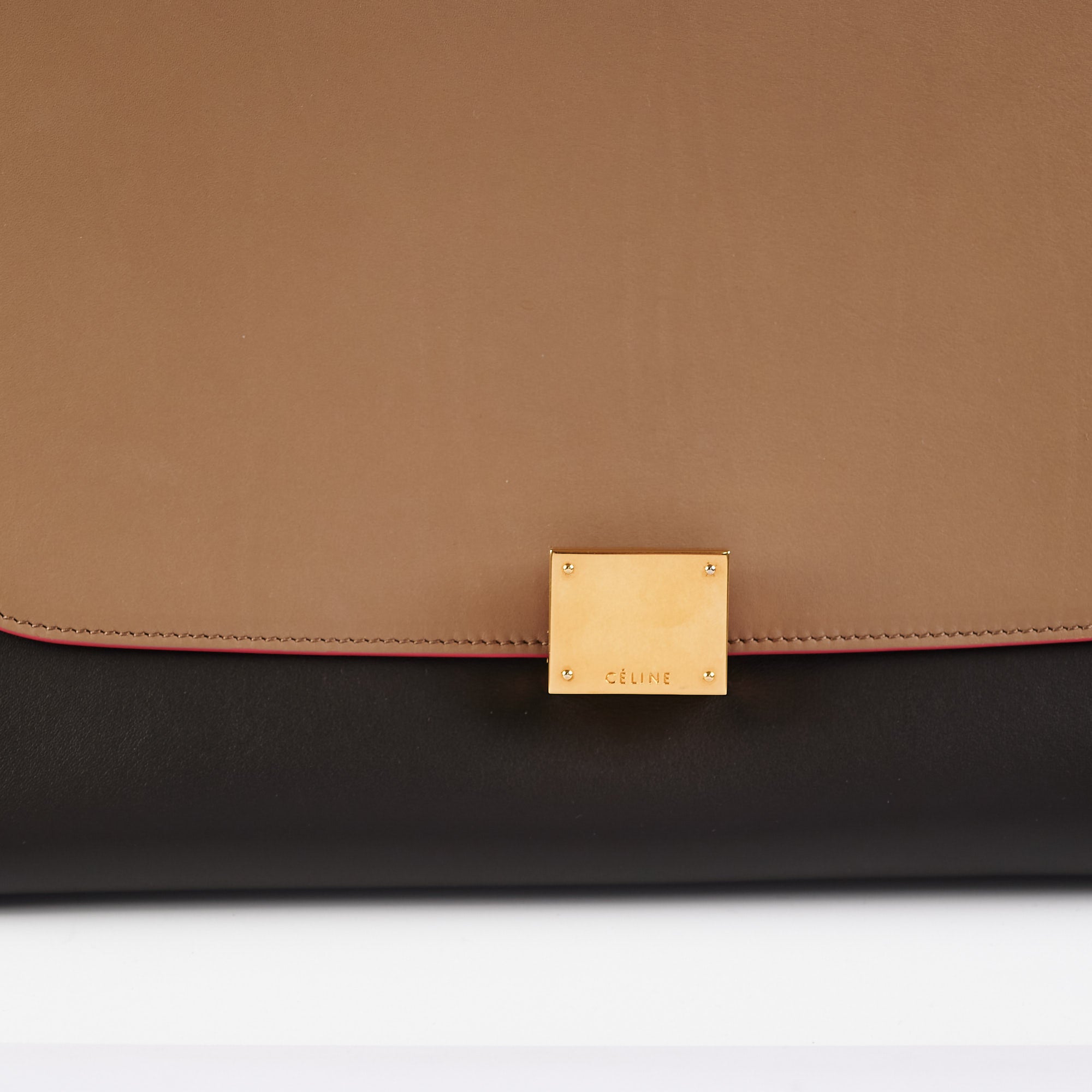 Celine Trapeze Small Multicolor Leather Shoulder Bag - Luxury Designer Handbag for Women, Perfect for Work, Travel & Everyday Use